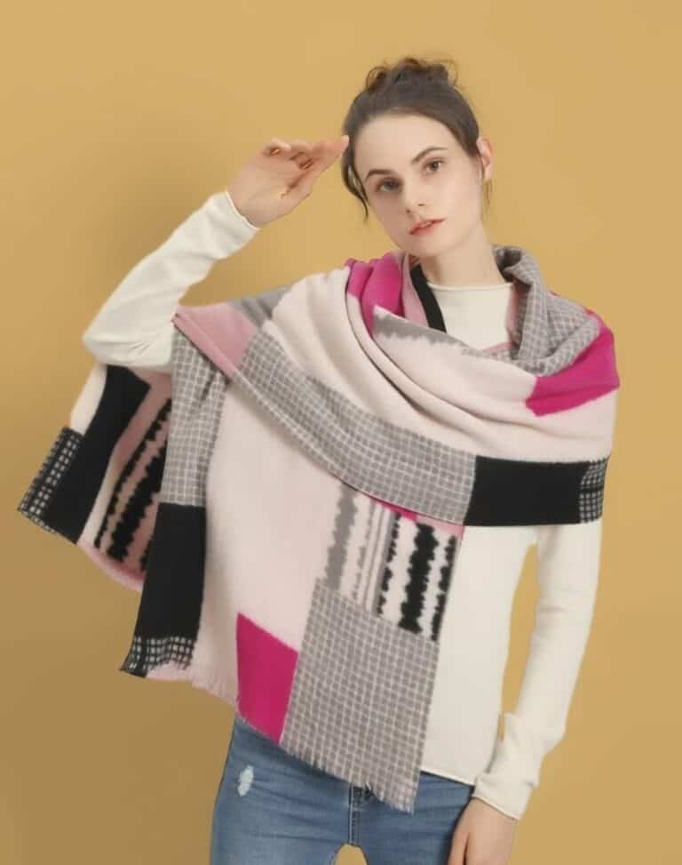 Color Block Scarf