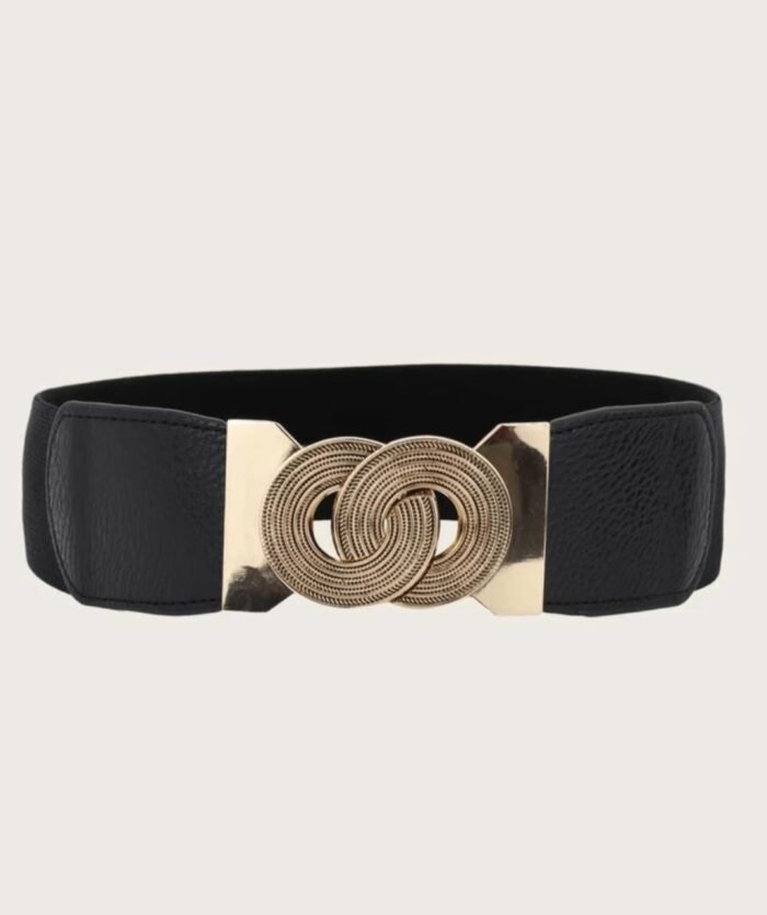 Link Buckle Obi Belt