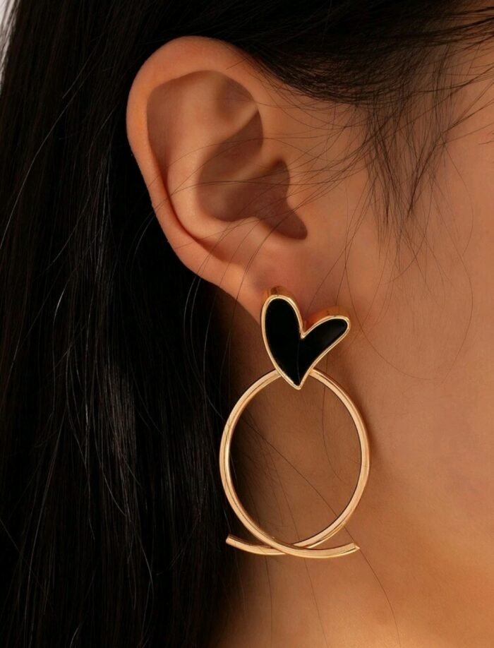 Heart Decor Earrings