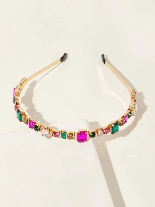 Rhinestone Decor Hair Hoop