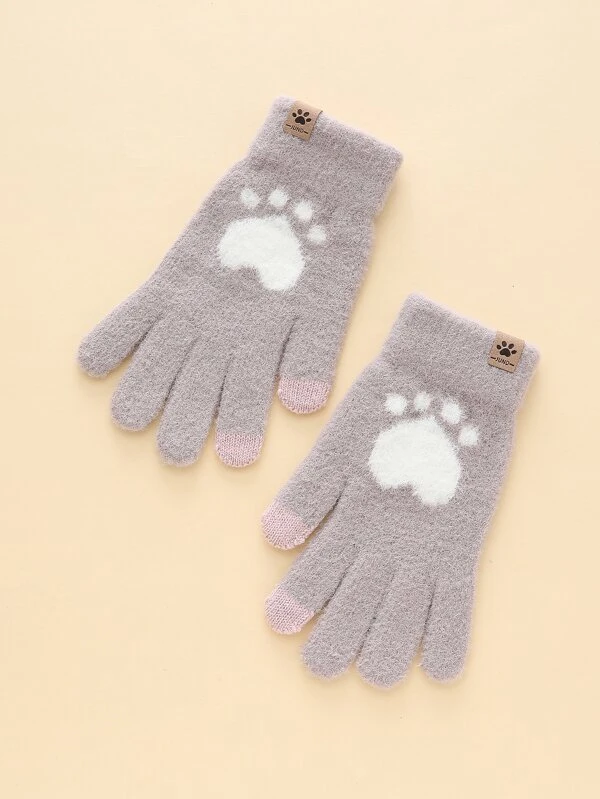 Paw Print Gloves ⋆ Women's Store