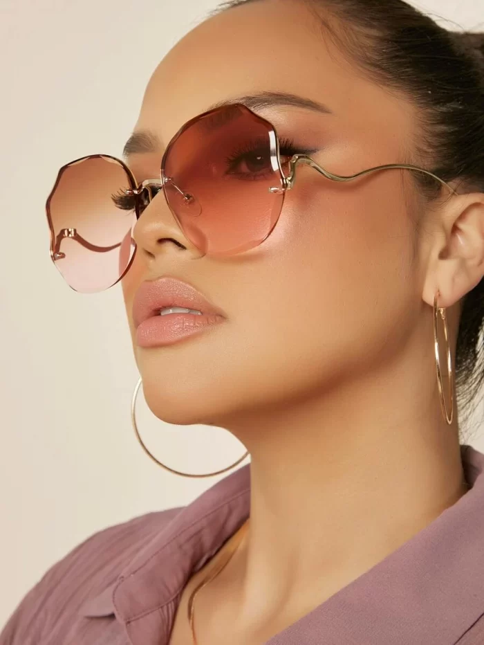 Ombre Lens Fashion Glasses