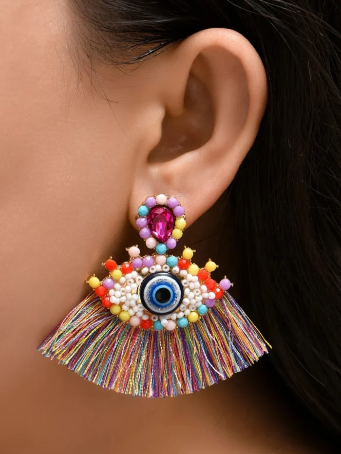 Eye Design Earrings