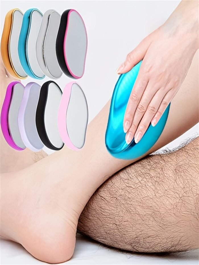 Nano Glass Grinding Hair Removal Device, Creative Physical Depilation Exfoliating Tool, Harmless To Skin