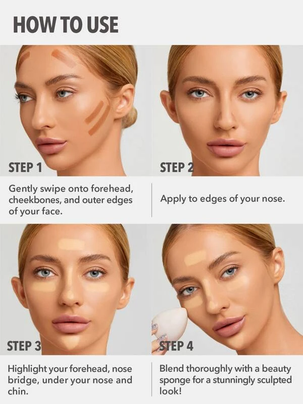 SHEGLAM Color & Sculpt Stick - Nude & Cocoa - Image 6