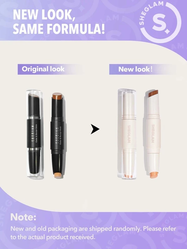 SHEGLAM Color & Sculpt Stick - Nude & Cocoa - Image 5