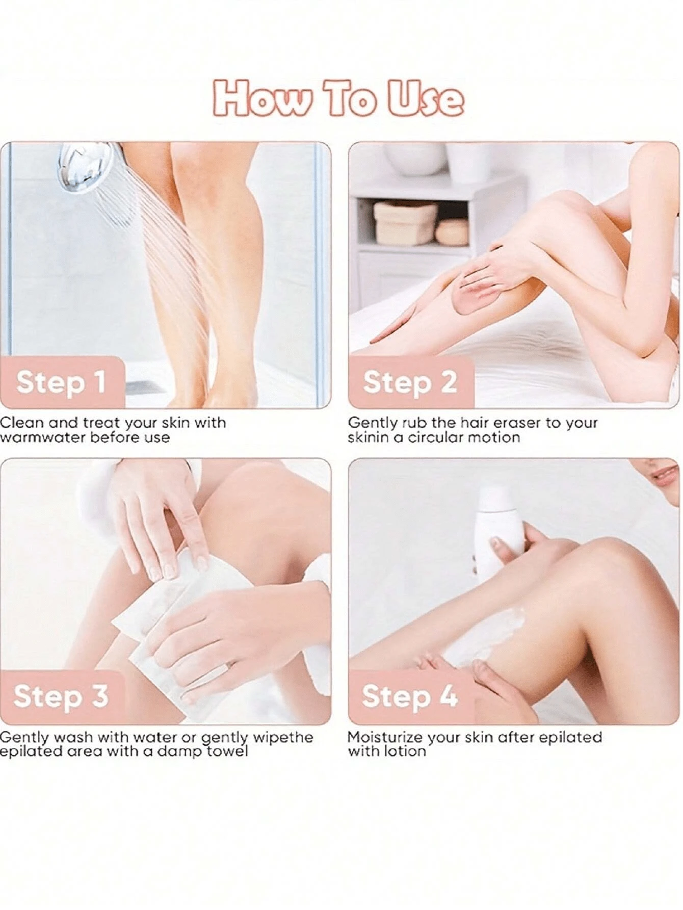 Nano Glass Grinding Hair Removal Device, Creative Physical Depilation Exfoliating Tool, Harmless To Skin - Image 5