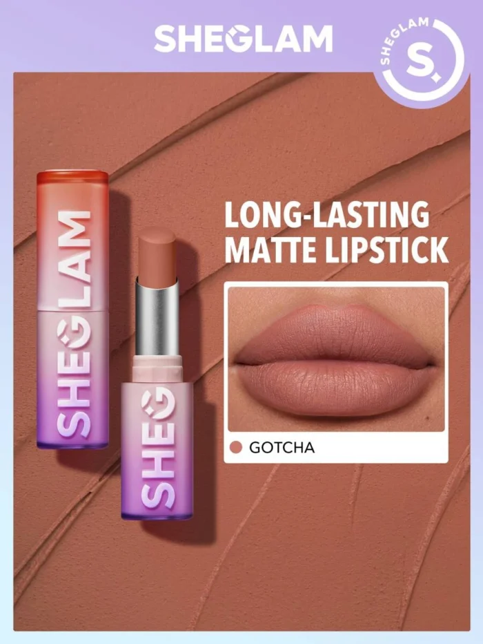 SHEGLAM Dynamatte Boom Long-lasting Matte Lipstick-Gotcha