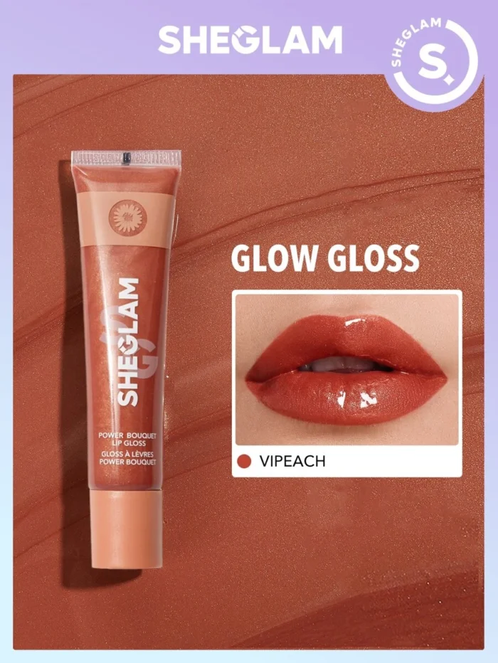 SHEGLAM Spring It On Glow Gloss-Vipeach