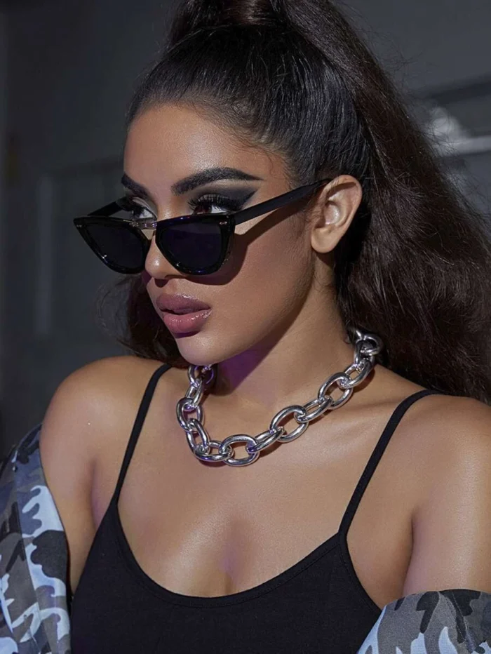 Acrylic Frame Fashion Glasses