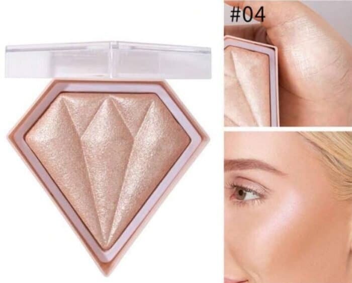 Diamond Design Long-Wearing Smudge Proof Brightening Highlighter