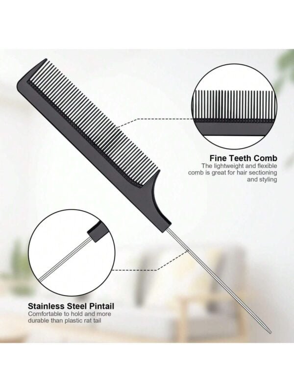 4piece Hair Wax Rod Set – Hair Styling Products Include Hair Wax Rod And Hair Styling Comb - Image 5