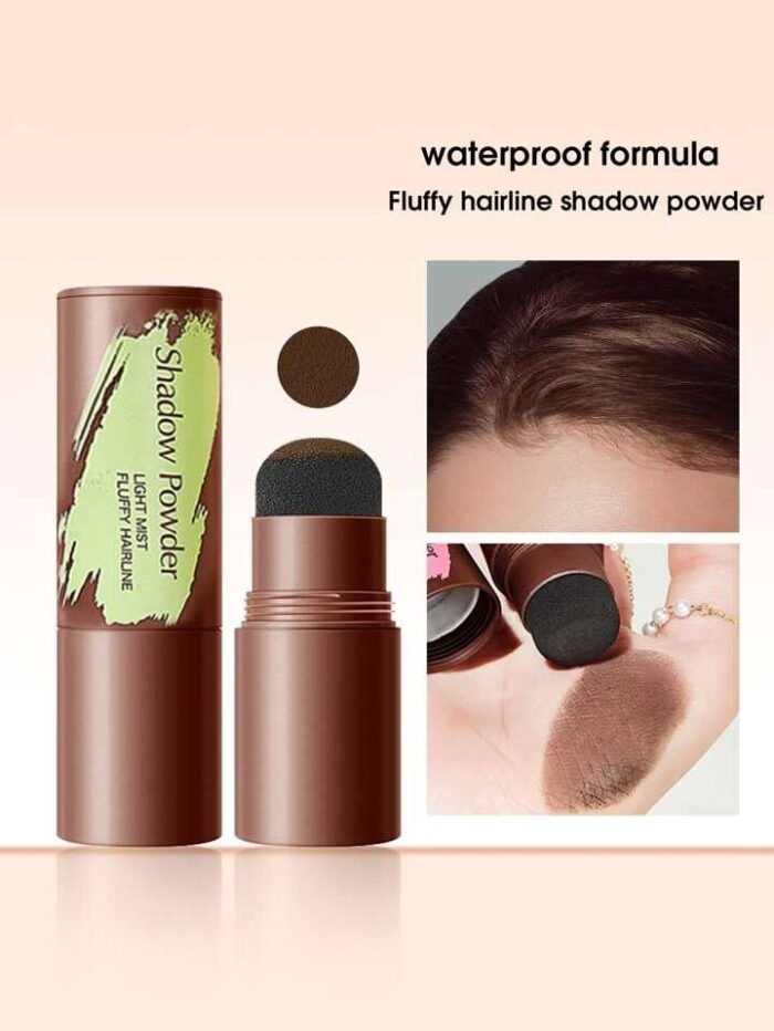 Thin Natural-looking Hair Shadow Powder Waterproof Mocha Brown