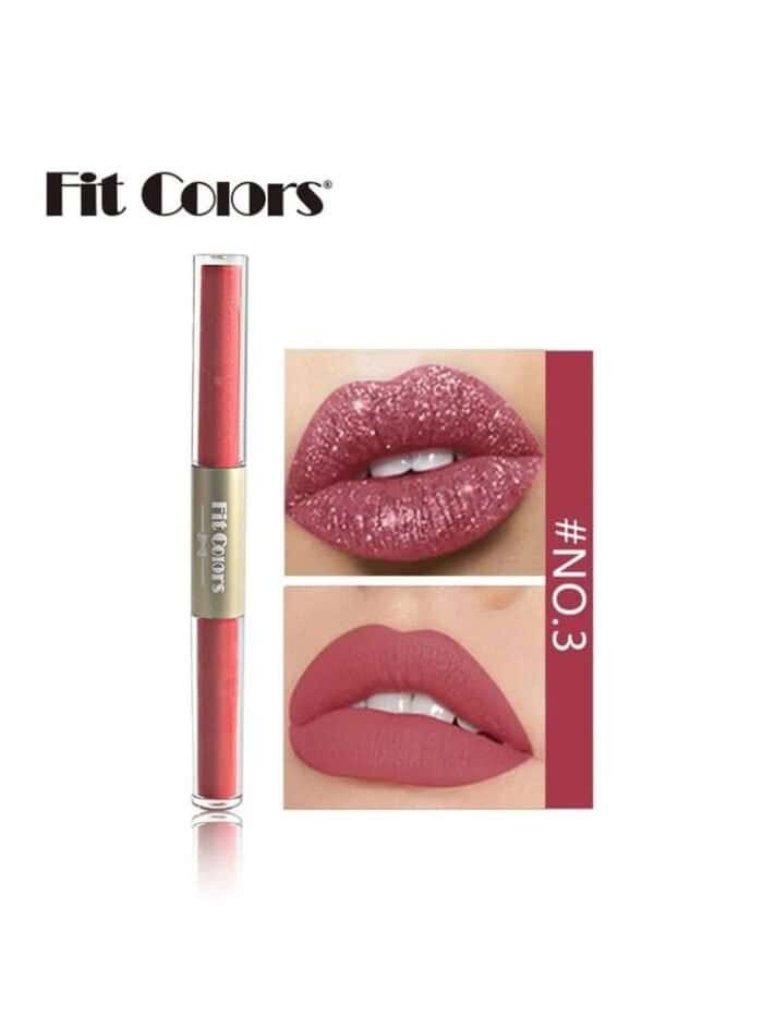 Liquid Lipstick Double Effects 03 Festival Week