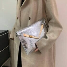 New Solid Color Glitter Pu Leather Silver