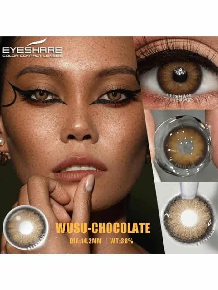 chocolate Lenses Eye Makeup Soft Contact Lenses