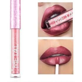 Waterproof Liquid Lipstick,Lip Gloss  Lip Cream Sakura Pink