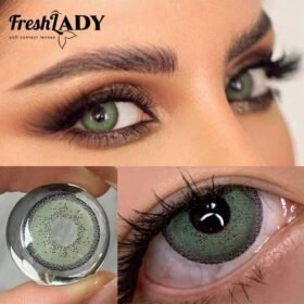 Freshlady Moss Colored Contact Lenses 1 Year Olive Green
