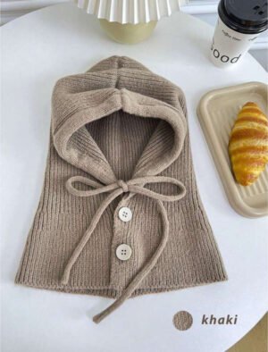 1PC Balaclava Hat Women's Winter Hat Bib One Couple