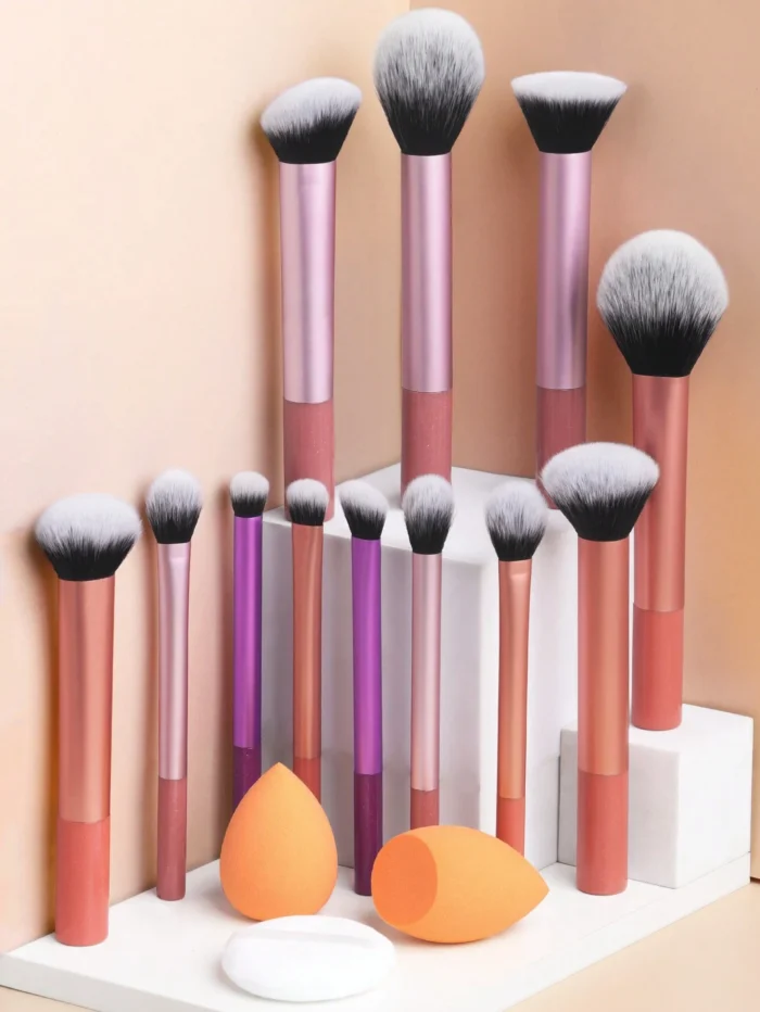 12pcs Multi-Functional Super Soft Makeup Brush Set