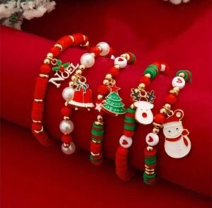 5pcs Christmas Trees, Letters, Snowman Decorative Accessories, Christmas Gift Set