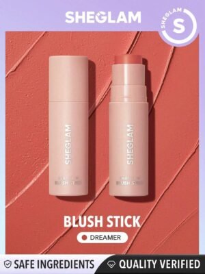 SHEGLAM Snatch ‘n’ Blush Stick-Dreamer Cream Blush Waterproof Long Lasting High Pigment Non-Fading Non-Greasy Glowing Lasting Women