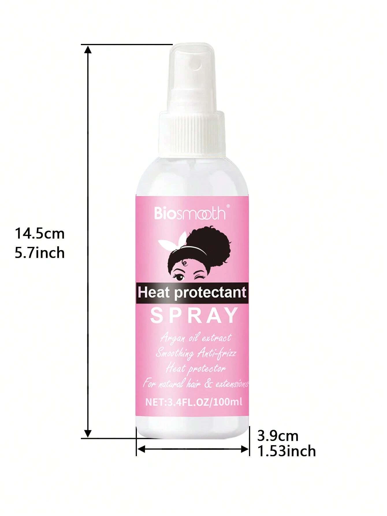 100ml Heat Protectant Spray For Hair – Professional Grade Thermal Protecto - Image 7
