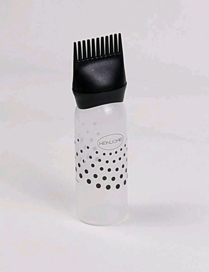 1pc Hair Care Black Shampoo Bottle, Hair Dye Bottle