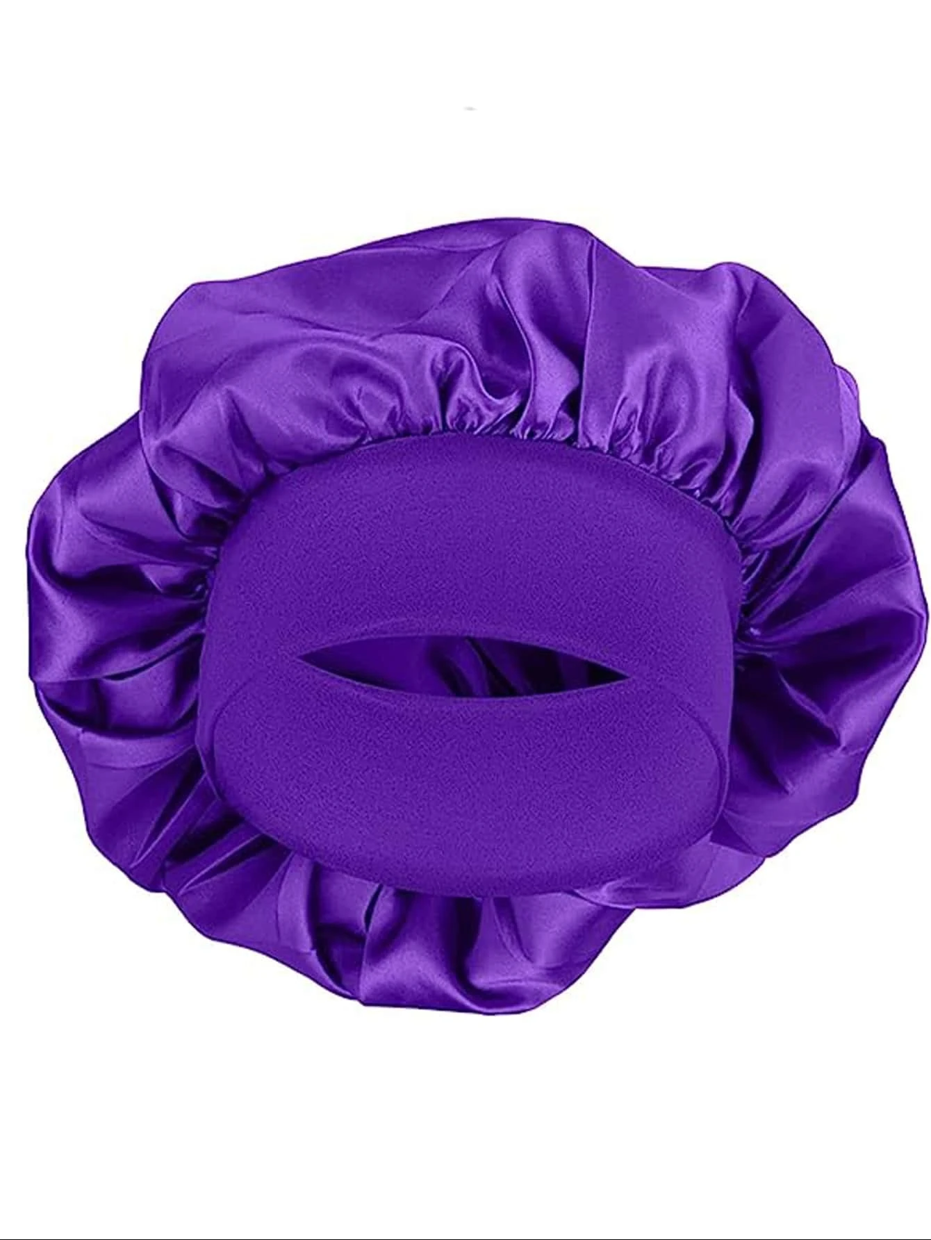 2Pcs Silk Bonnet for Sleeping, Satin Hair Bonnets, Soft Elastic Band Silk Sleep Cap, Silk Hair Wrap for Curly Hair - Image 7