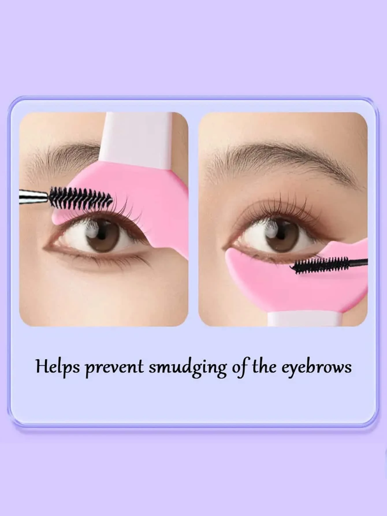 2pcs Winged Eyeliner Stamp Set, Reusable Silicone Eyeliner Tool For Eyelashes/Eyebrows/Lips - Image 3