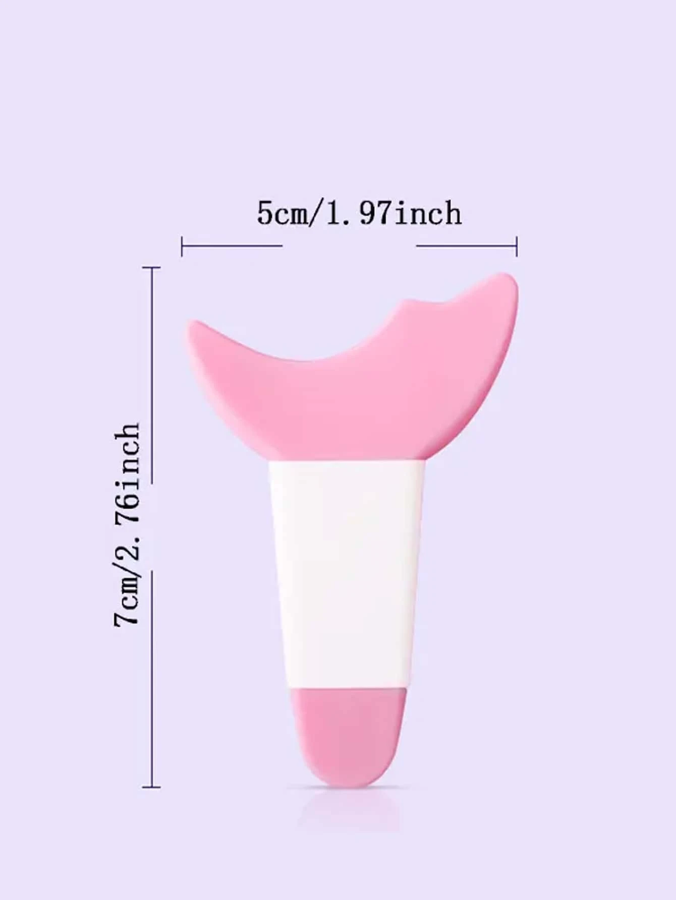 2pcs Winged Eyeliner Stamp Set, Reusable Silicone Eyeliner Tool For Eyelashes/Eyebrows/Lips - Image 6