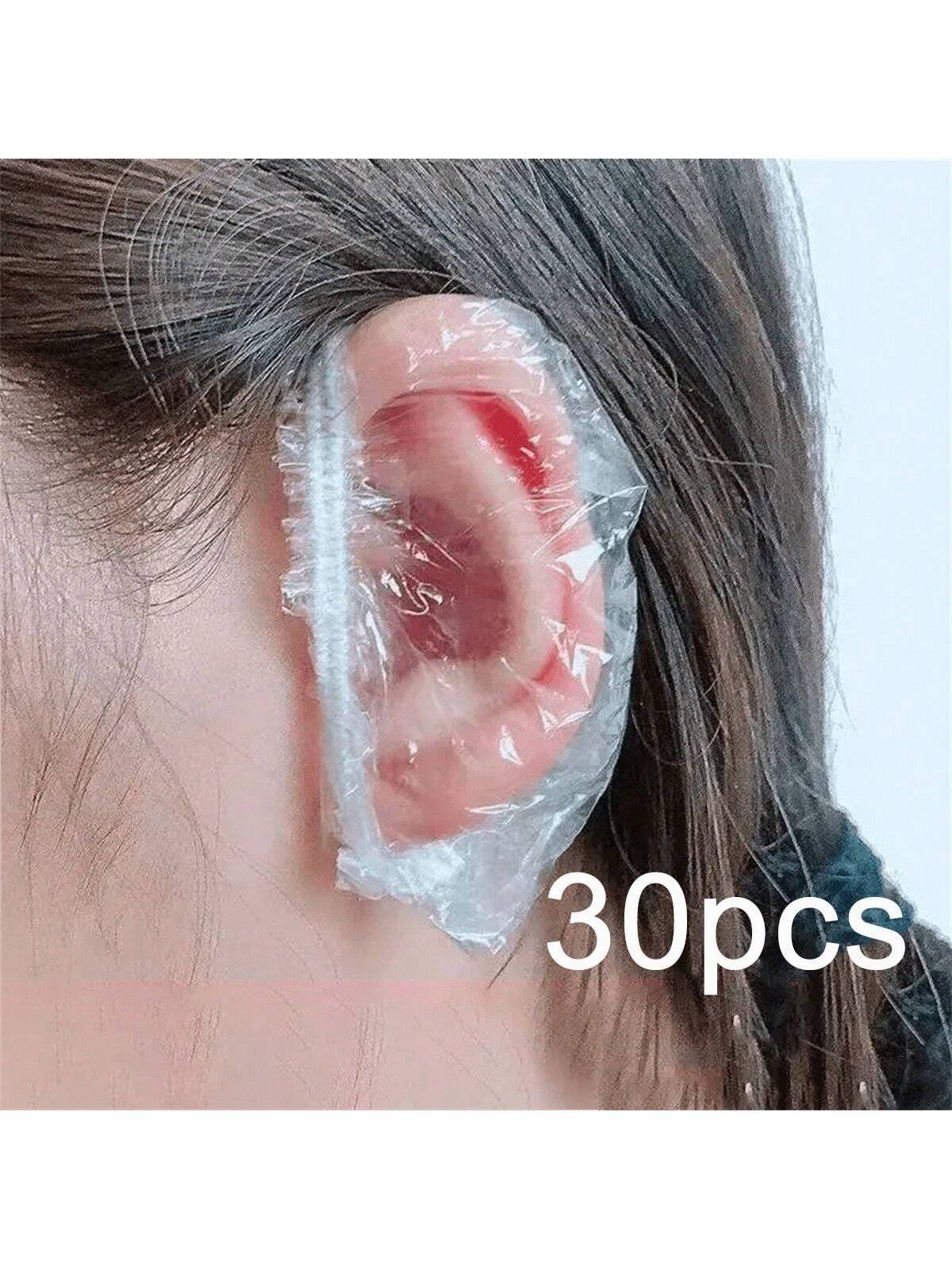 30pcs Waterproof Ear Covers – Keep Ears Safe & Dry During Bathing