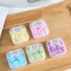 Box Disposable Soap Sheets, Travel Portable Mini Petal Hand Washing Paper Soap With Case