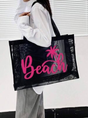 Breathable Beach Mesh Tote Bag