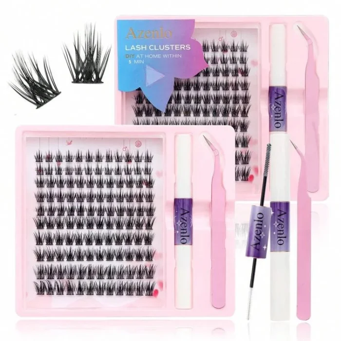 Lashes 120 Individual Lashes Clusters Eyelash Extensions