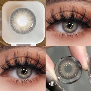 1 Pair Of Eye Makeup Cosmetic Colored Contact Lenses