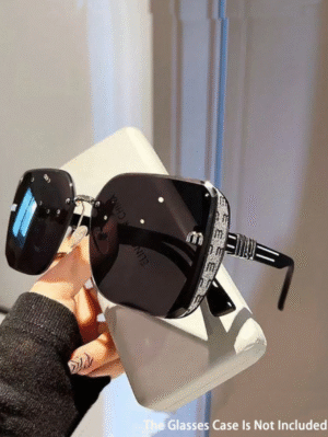 1pc Oversized Frame Women's Fashion Glasses