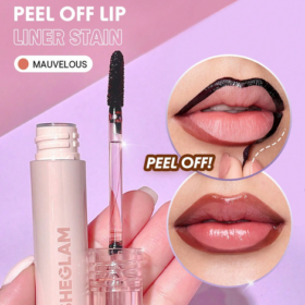 SHEGLAM Fall In Line Peel Off Lip Liner Stain-Mauvelous Henna,Lip Combo Mauvelous